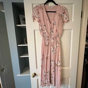 Wayf floral dress